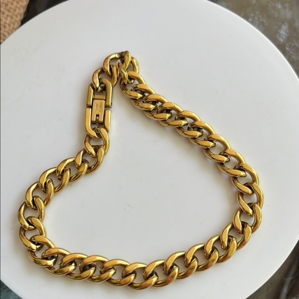 Gold plated stainless steel Chain Bracelet